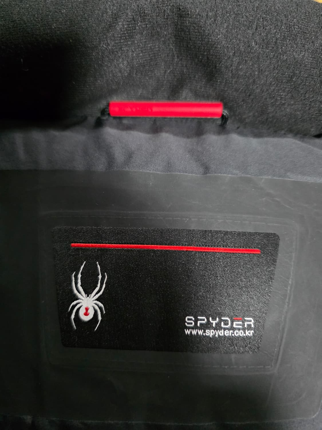 SPYDER 스파이더 퍼후드 롱다운패딩. 싸이즈 95. 남자 상품이미지3