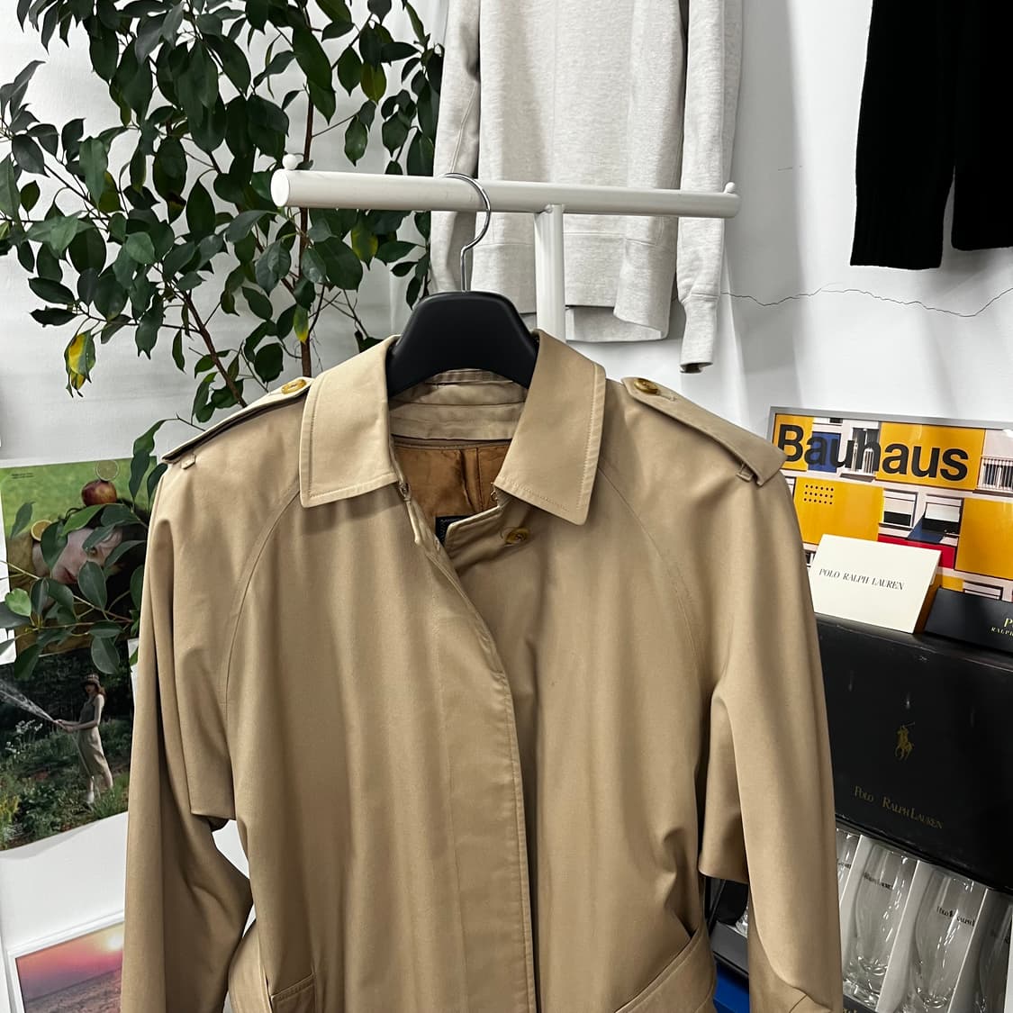 버버리 싱글 벨티드 트렌치코트 48S 상품이미지2