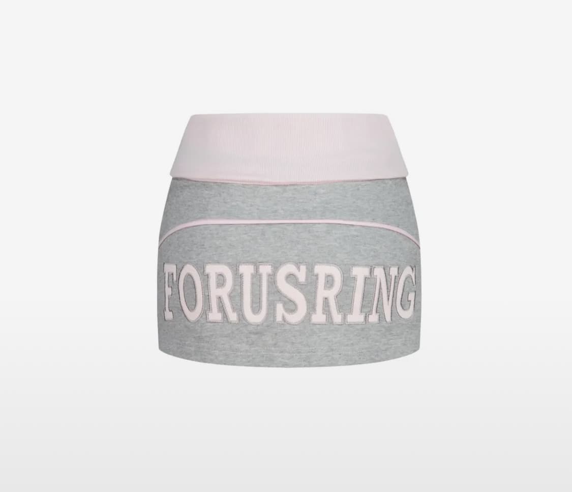 포어링 Bebe training mini skirt 상품이미지1