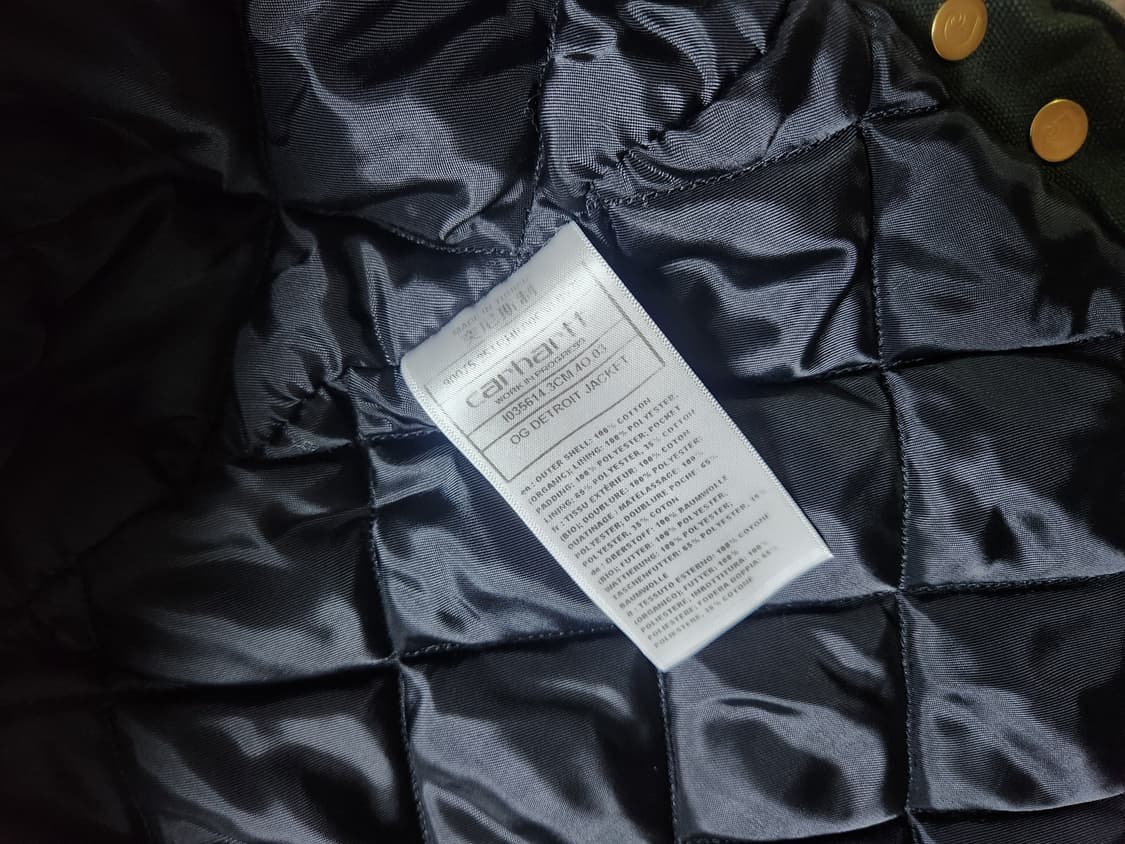 (새상품)칼하트WIP OG 디트로이트 자켓 올리브-M 상품이미지4