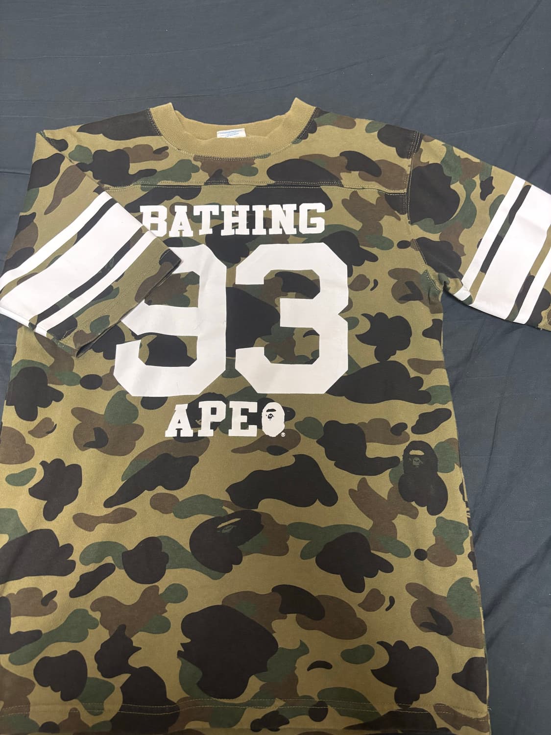 챔피온x베이프 카모패턴 반팔티셔츠M 상품이미지2