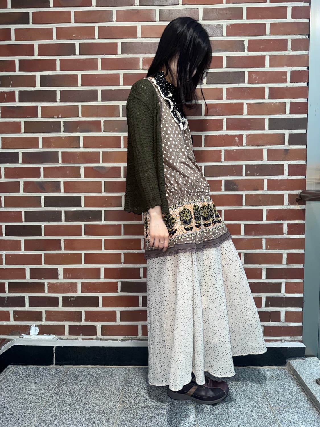 숲속 소녀 빈티지 코디세트 4pcs 상품이미지5