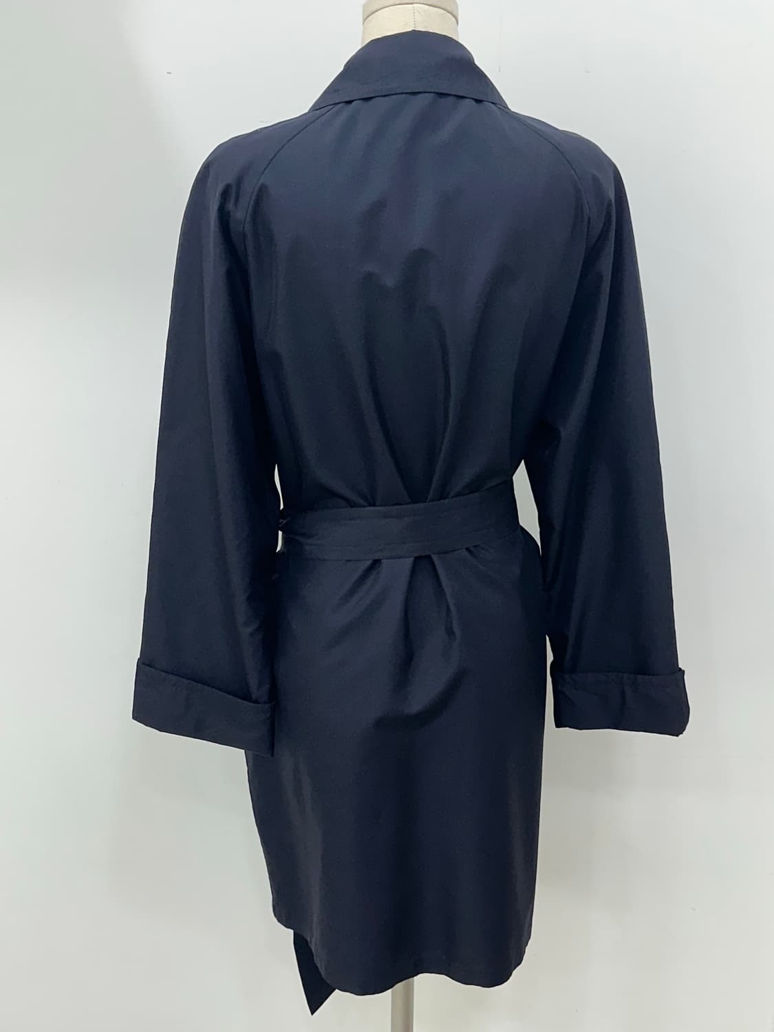 꾸레쥬 실크 더블 트렌치 상품이미지3