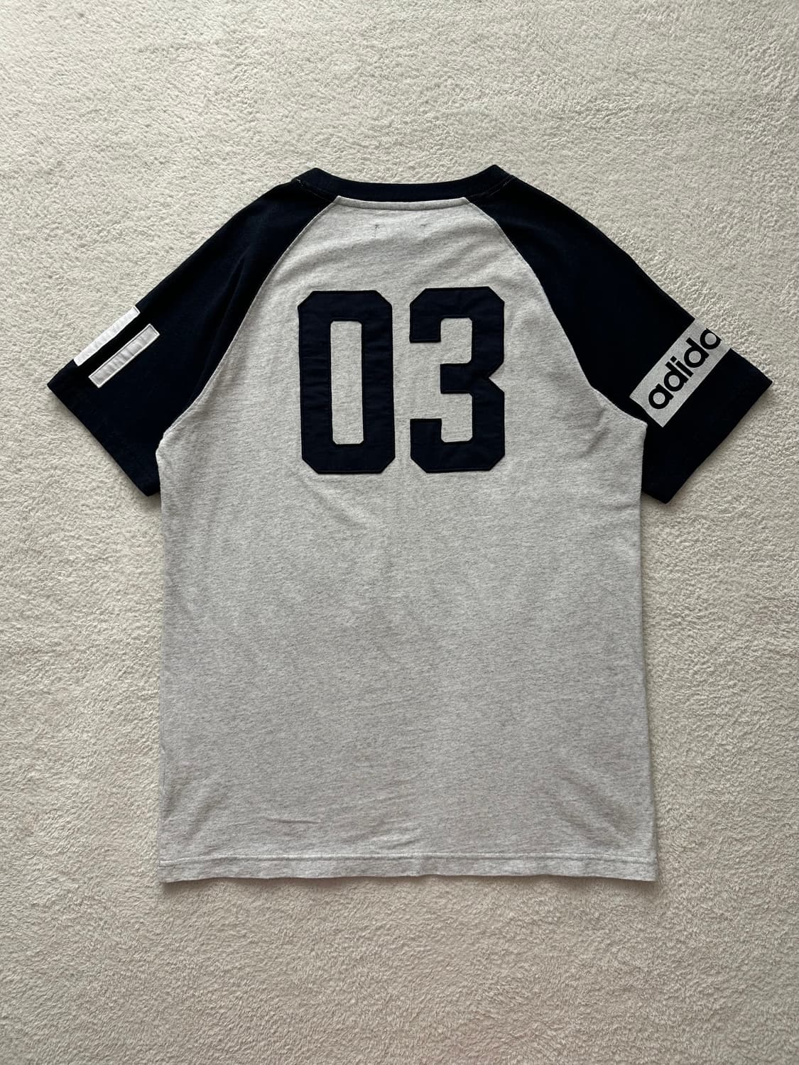 아디다스 파이어버드 나그랑 반팔티 오트밀 다크네이비 상품이미지5