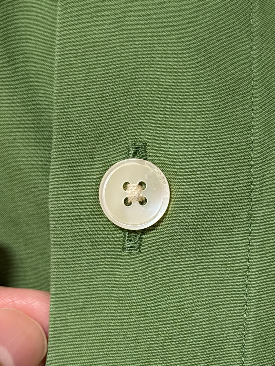 23ss 오라리 워시드 핀스 트윌 빅 셔츠 상품이미지5