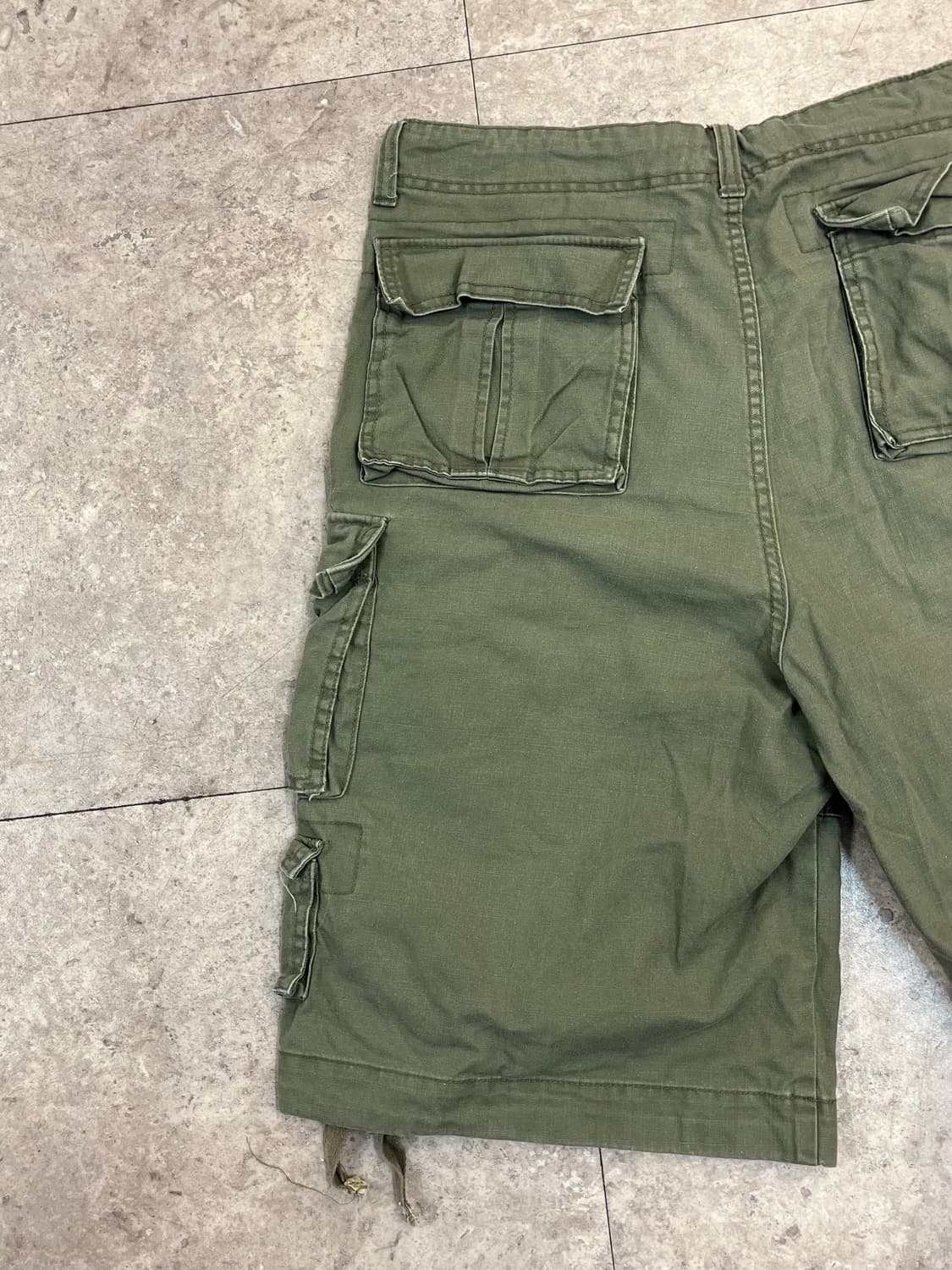 빈티지 아메리칸 카고 하프 팬츠 카키 2XL #csz3487 상품이미지7
