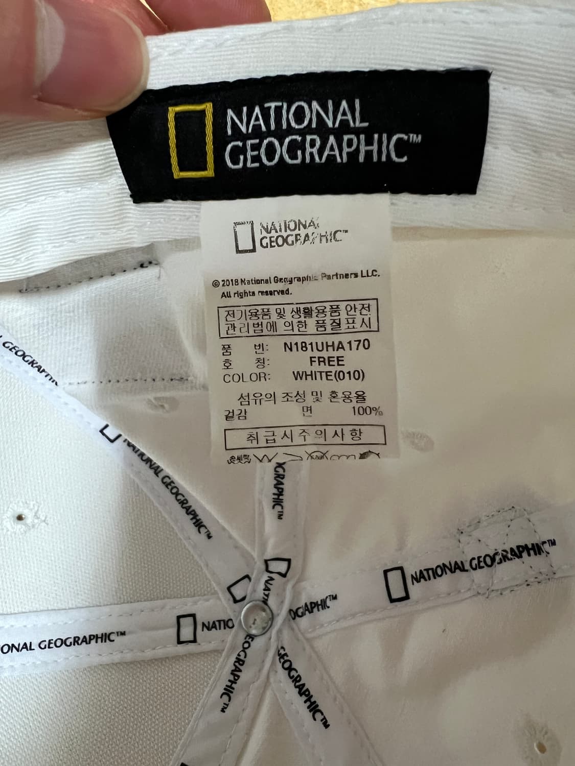 🧢내셔널지오그래픽 엔지니어드 모자(택포) 상품이미지5