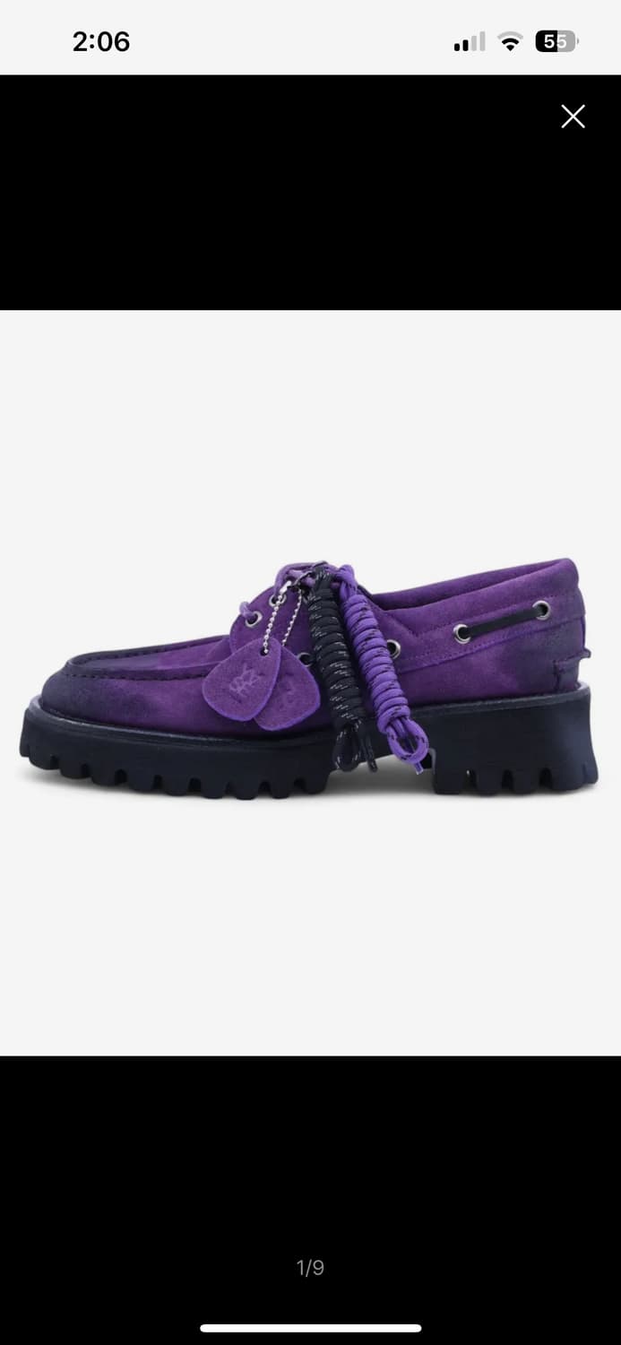 야세 피로 보트슈즈 퍼플 280 상품이미지2