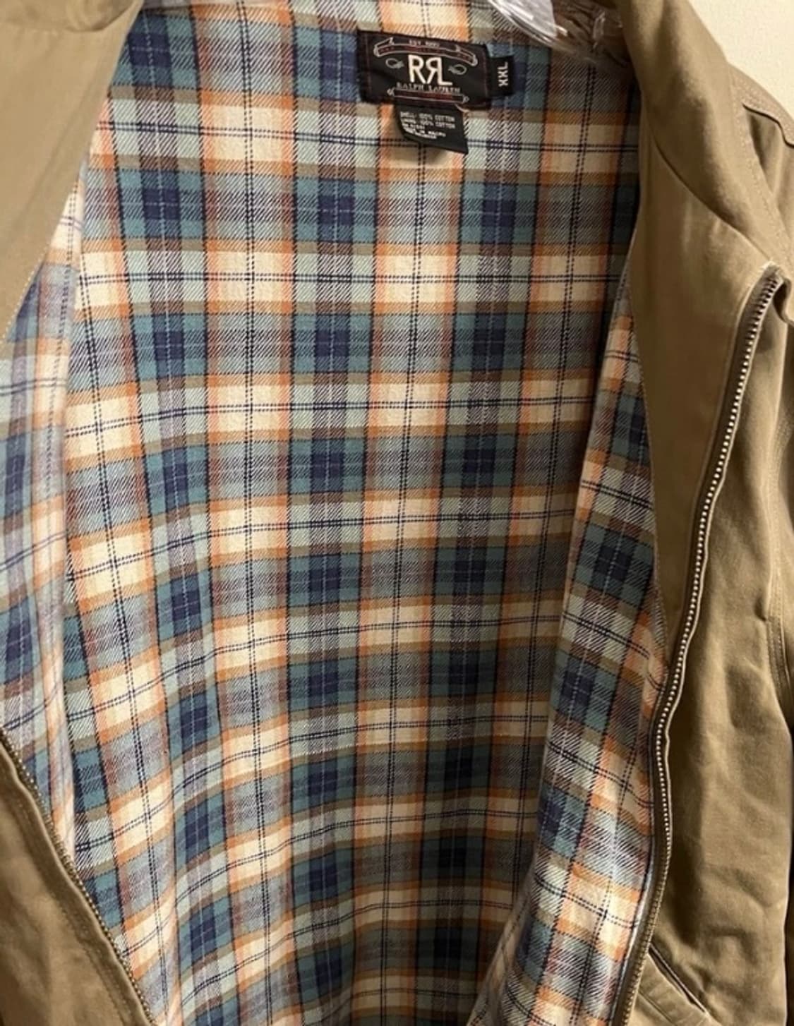 빈티지 RRL Canvas Zip Jacket 상품이미지3