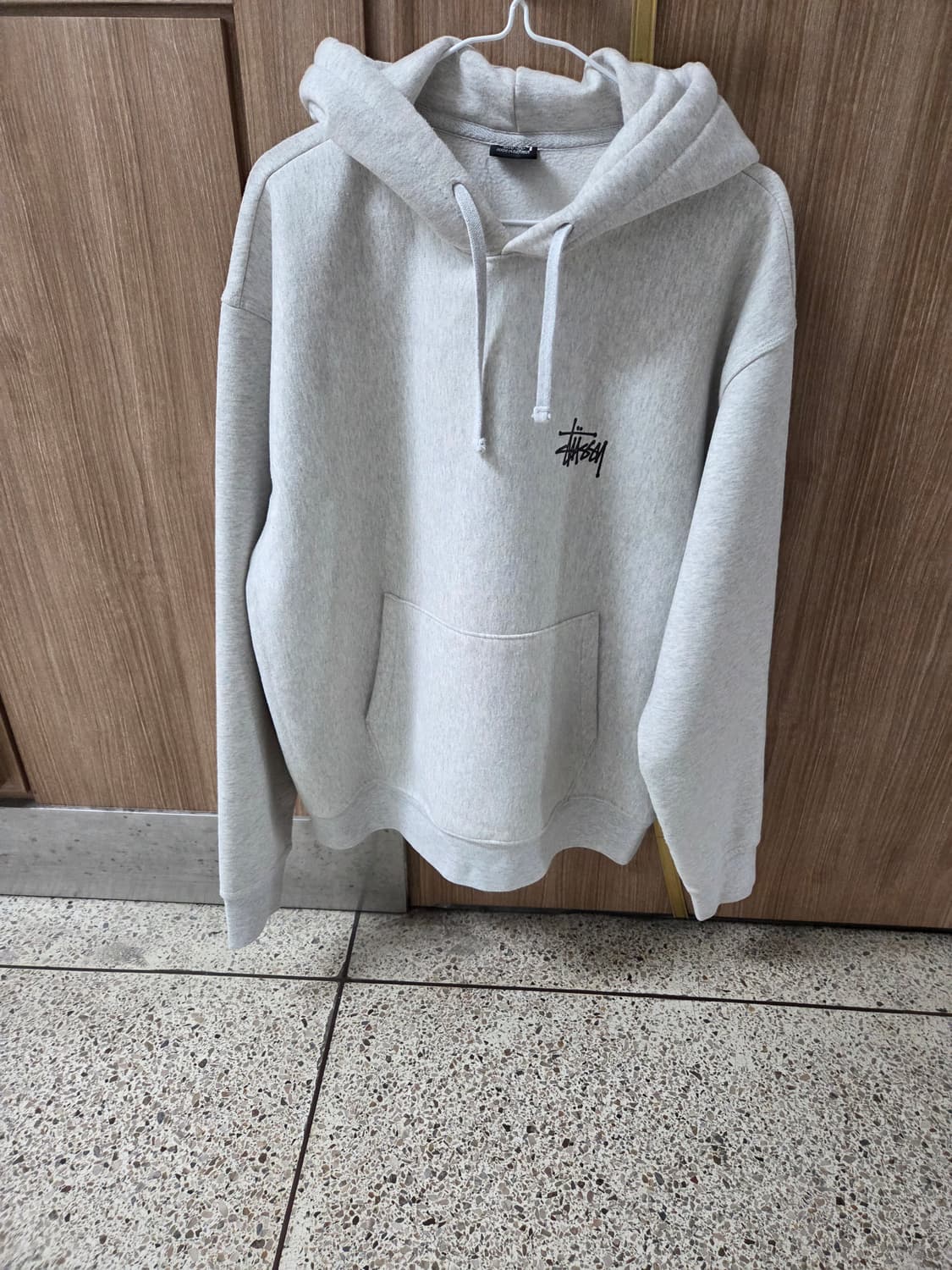 스투시 기모 후드 m 상품이미지1