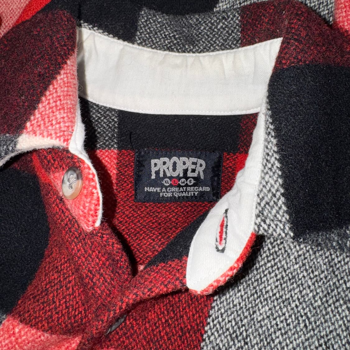 프로퍼 제팬 럼버잭 헤비 플란넬 셔츠 made in JAPAN (L)   상품이미지4