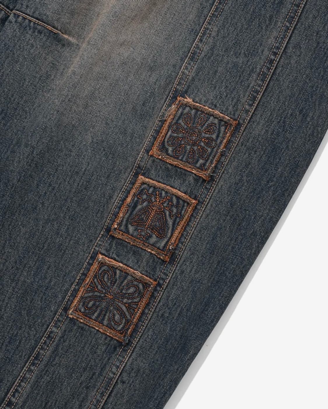 카락터 Vintage emblem denim pants 상품이미지5