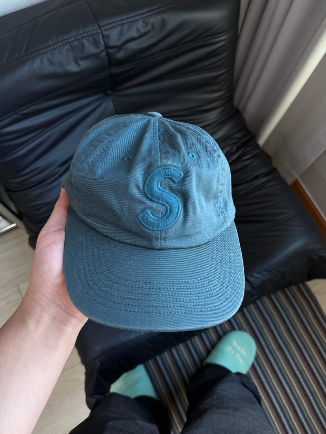 슈프림 tonal s로고 캡 상품이미지1