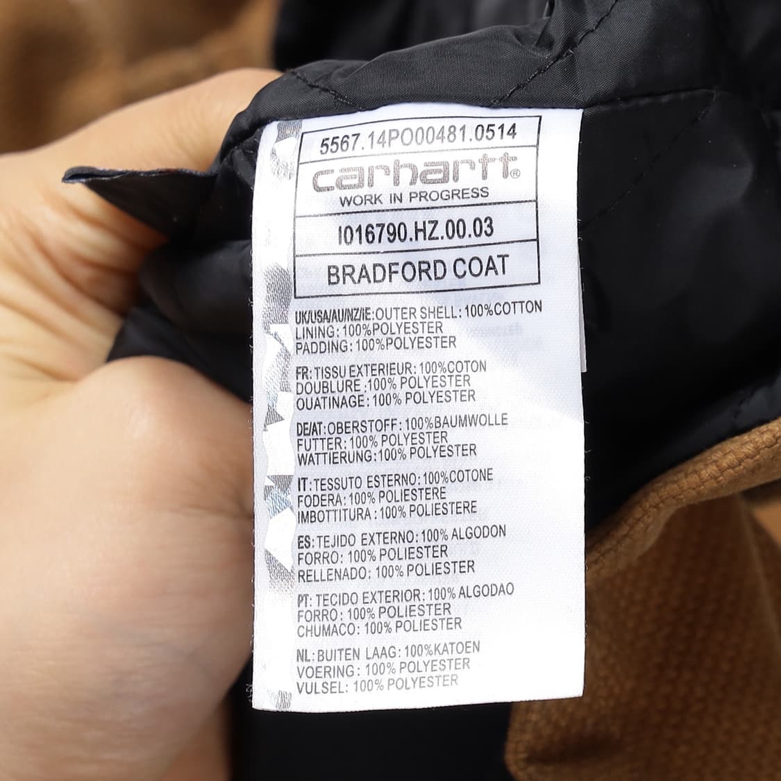 Carhartt 브래드포드 자켓 코트   상품이미지9