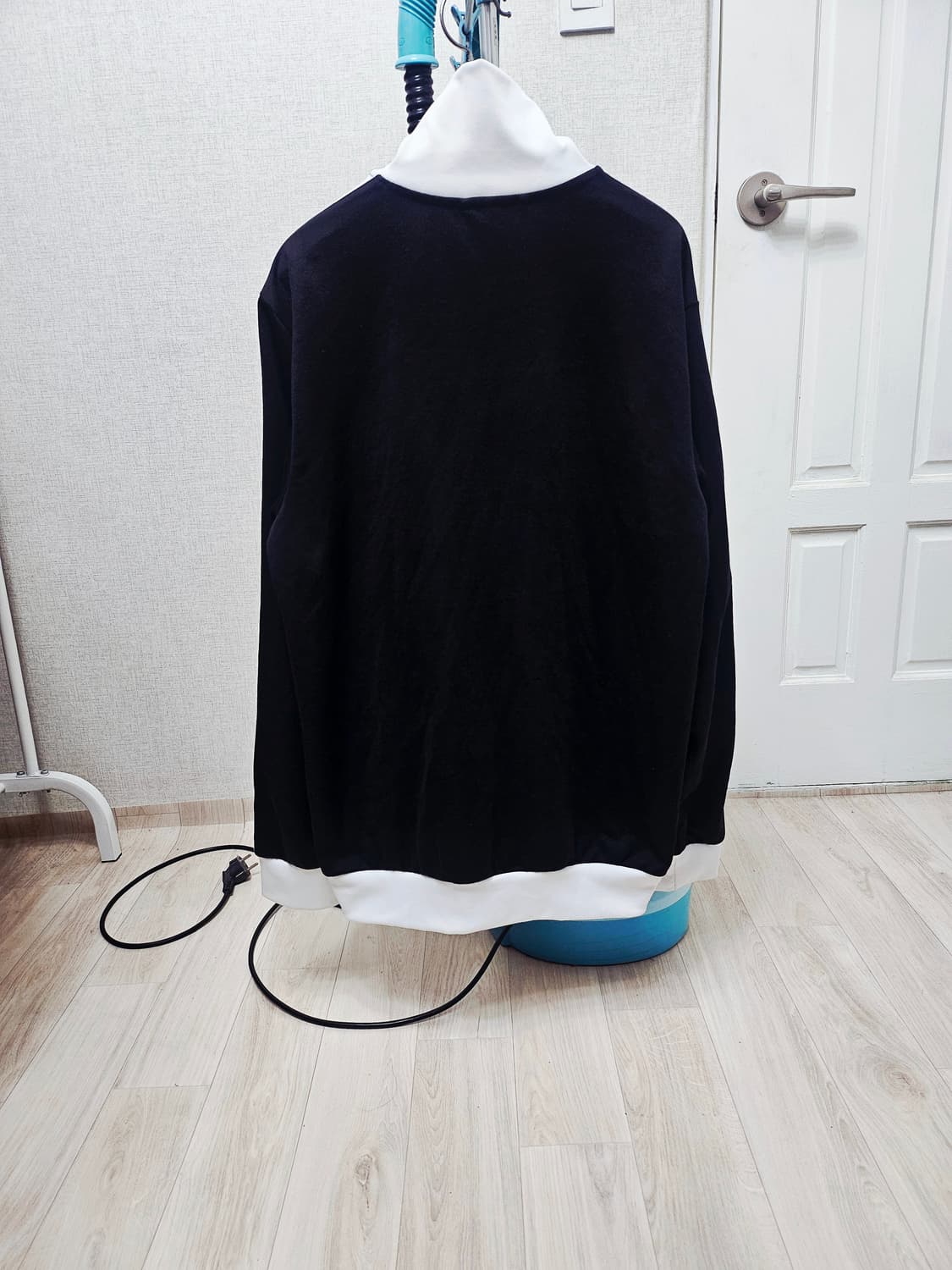 (110)2XL☆초대장급☆아디다스 베켄바우어2중지퍼[블랙화이트]트랙탑져지 상품이미지7