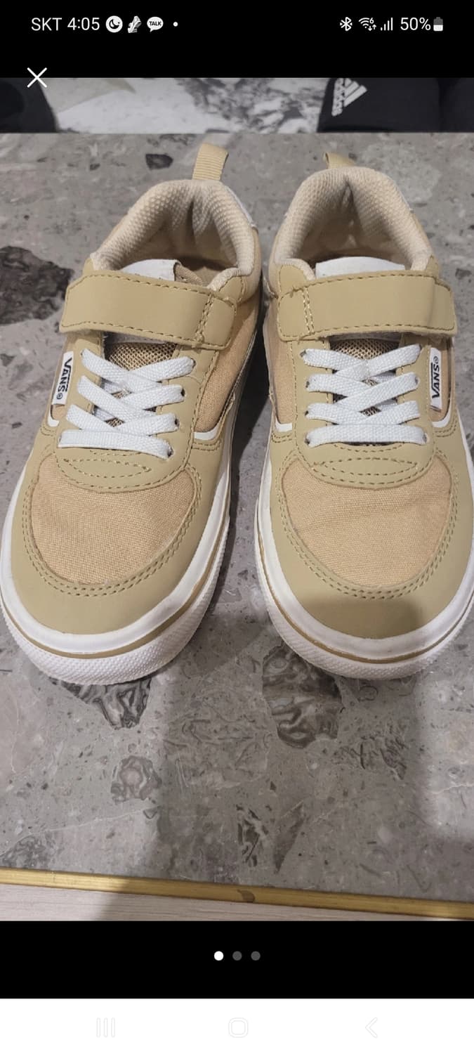 Vans 아동화 190mm 베이지 신발.운동화 상품이미지1