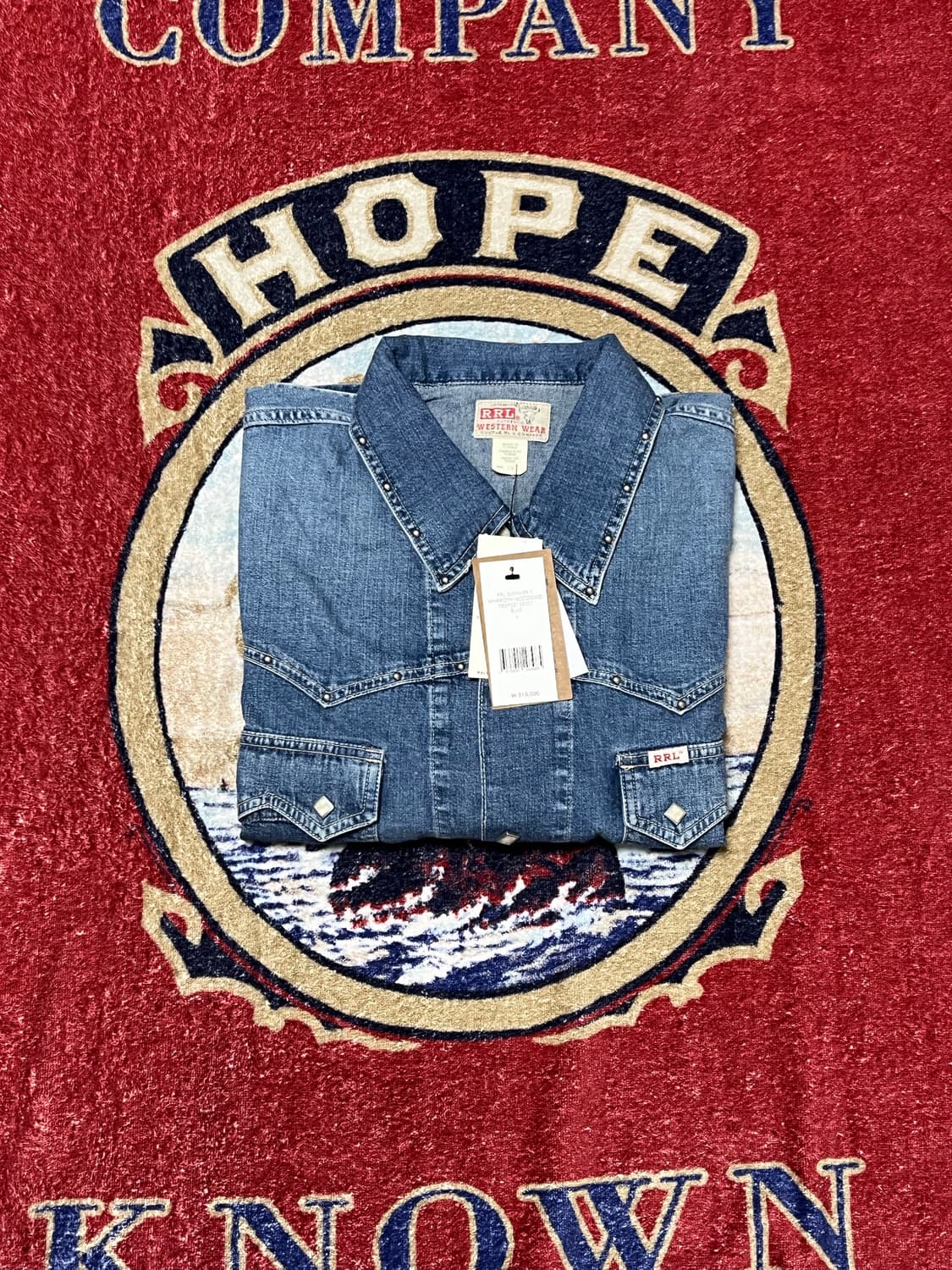 더블알엘 (RRL) 스터드 인디고 데님 자켓  상품이미지1