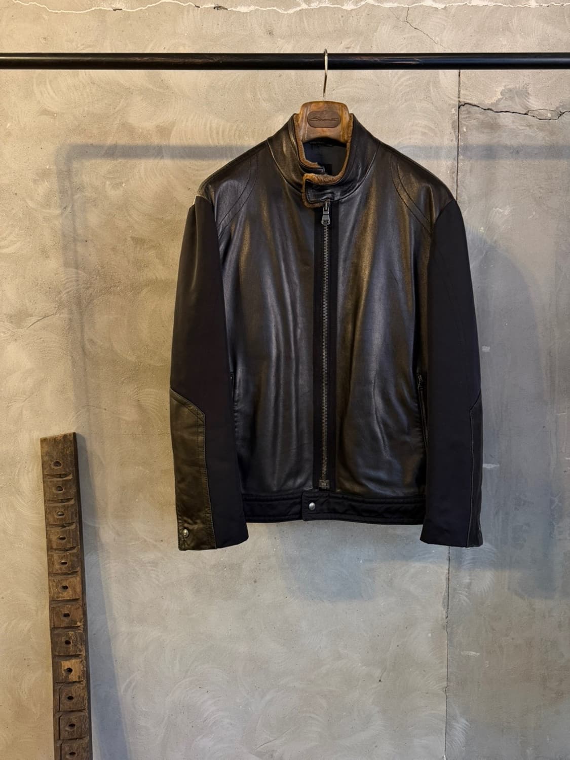 휴고보스 램스킨 싱글라이더 자켓 남성100 상품이미지10