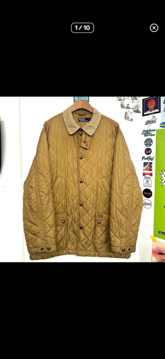 00's 폴로 패디드 퀄팅 자켓 상품이미지10