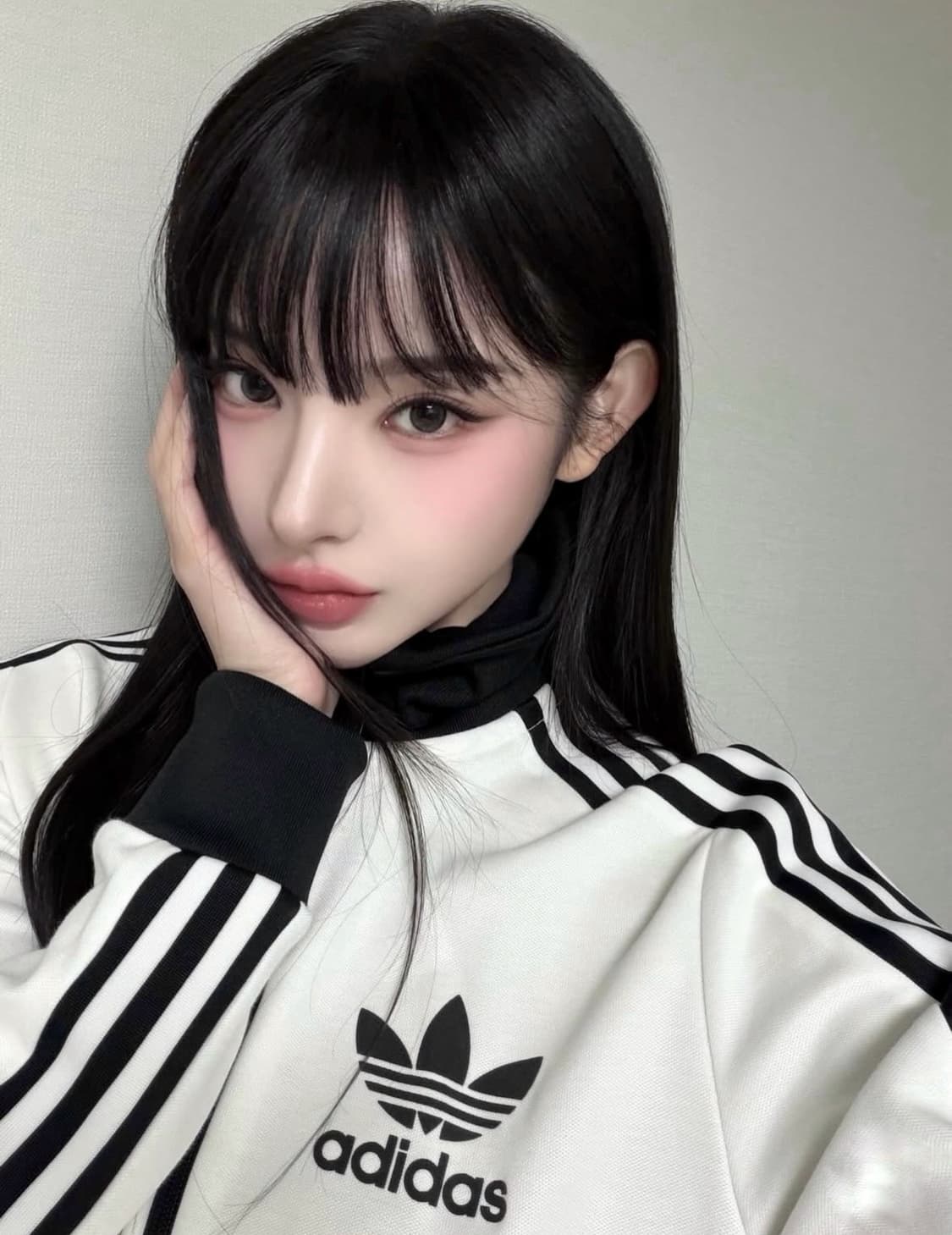 🐰아디다스 파이어버드 오리지널 화이트 져지 트랙탑 집업🖤 상품이미지1