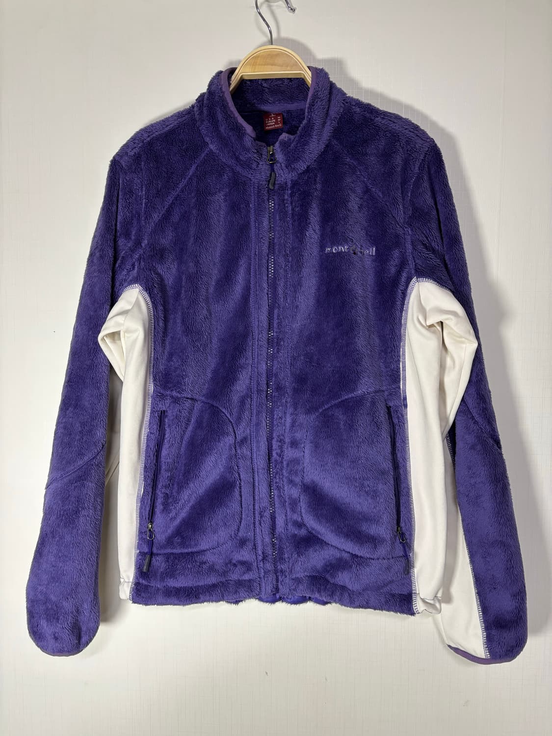 90s Mont-bell 빈티지 몽벨 플리스 퍼플 올드 후리스 자켓 상품이미지5
