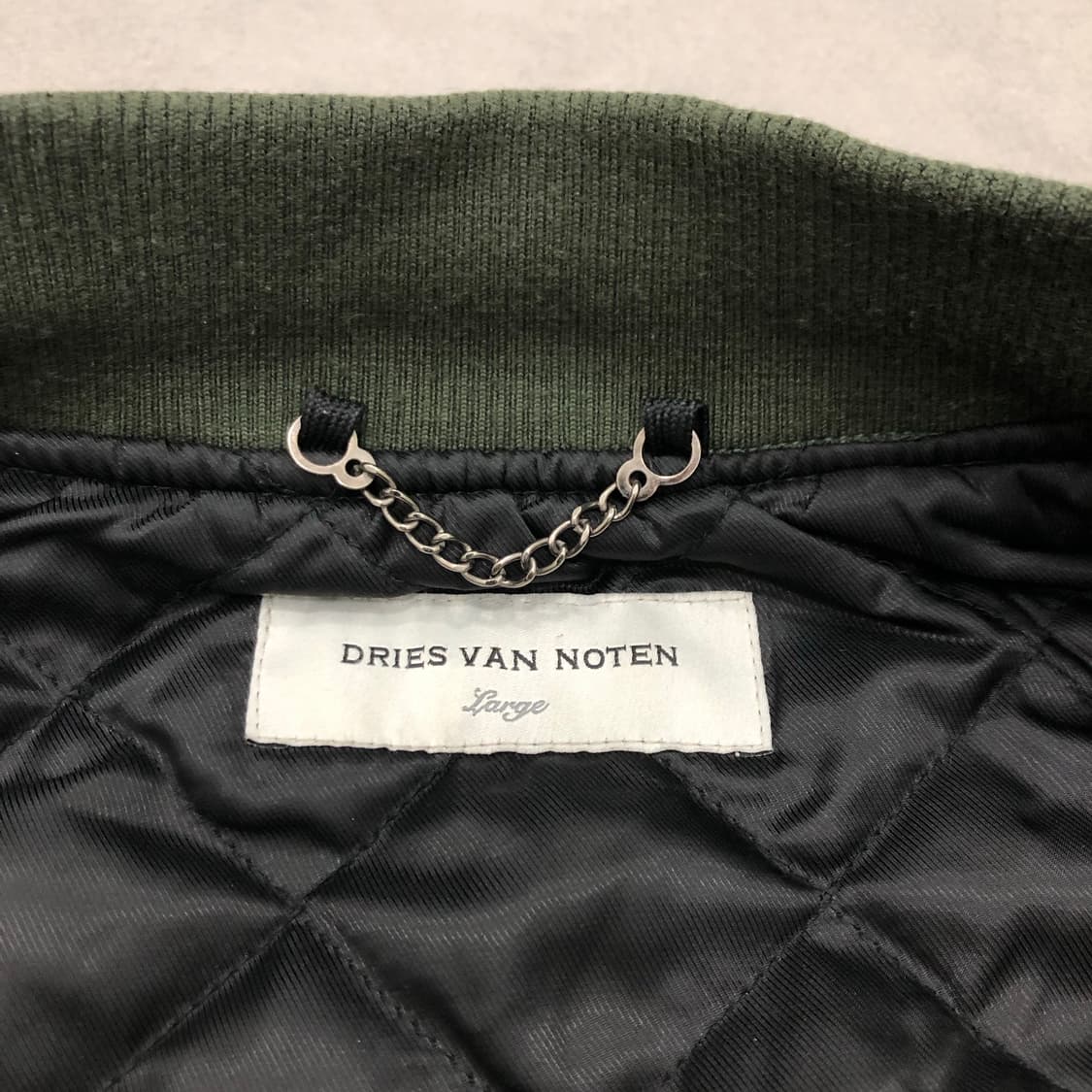 드리스반노튼 크링클 봄버 점퍼 L 상품이미지6