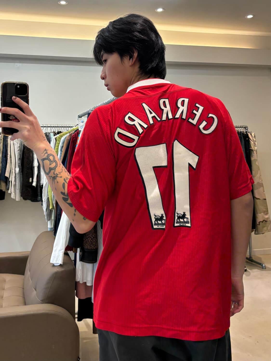 02/04 리복 리버풀 칼스버그 제라드 유니폼 상품이미지9