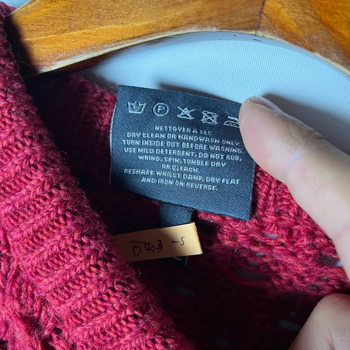 [Aran Woollen Mills] 아란 케이블 울 가디건 상품이미지6