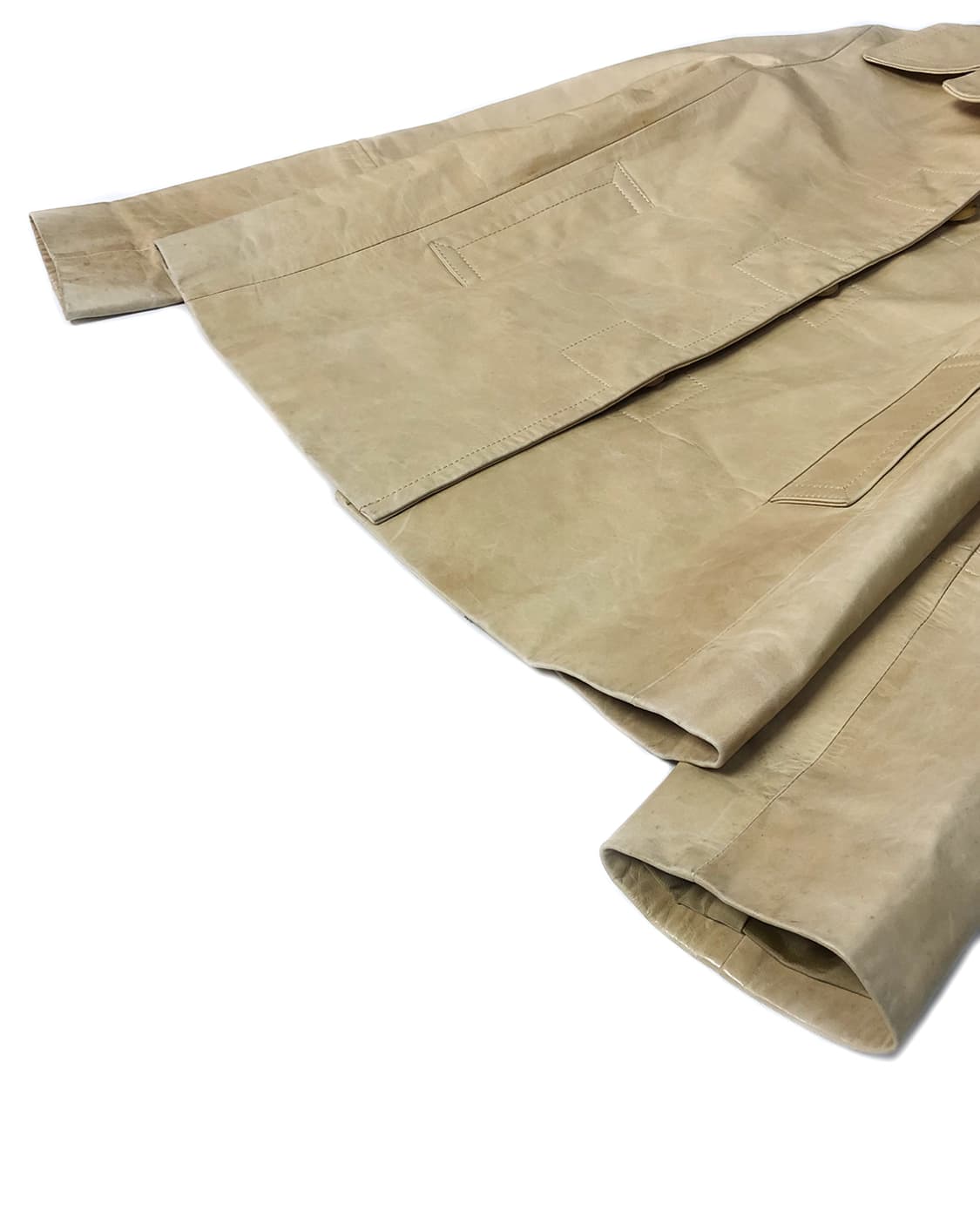 vintage Calf leather 송아지 가죽 자켓  상품이미지4