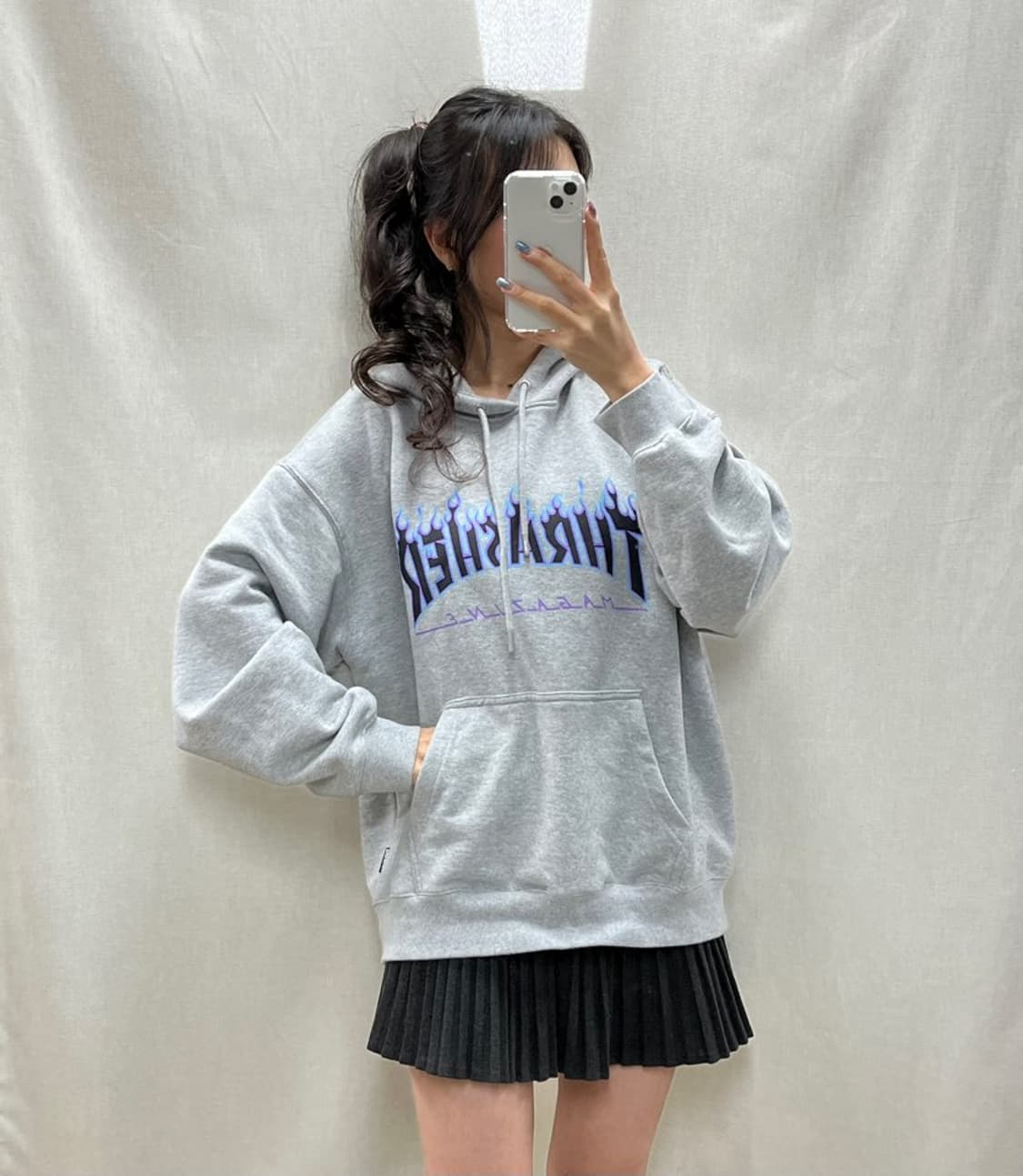 트래셔 후드 티셔츠/#3524 상품이미지1