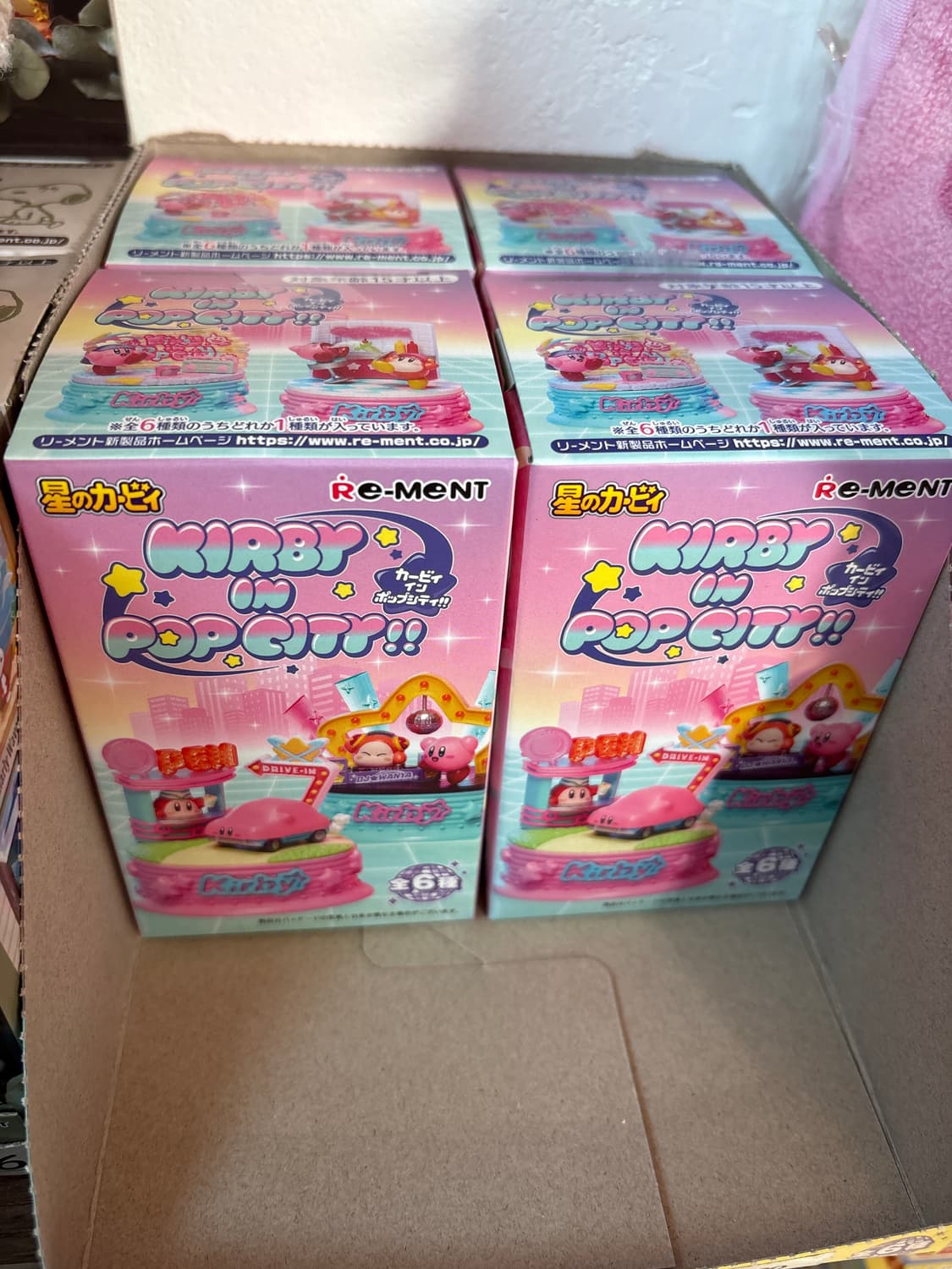 커비 리멘트 랜덤 피규어 랜덤1개 상품이미지1