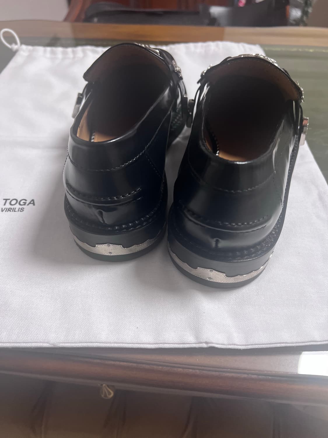 토가 비릴리스 AJ826 폴리도 블랙 로퍼 42(270mm) 상품이미지4