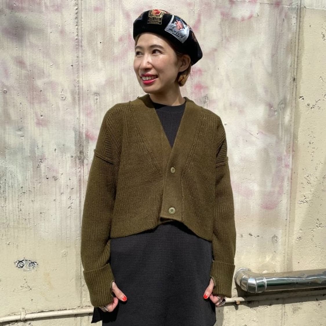 빔즈보이 BEAMS BOY 7 Gauge Military Cardigan 상품이미지5