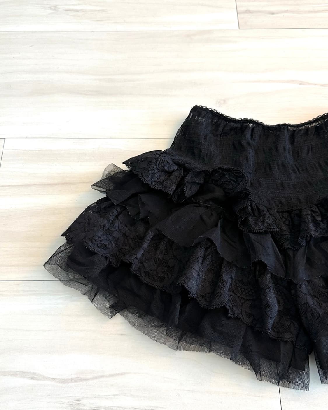black lace short pants  상품이미지3