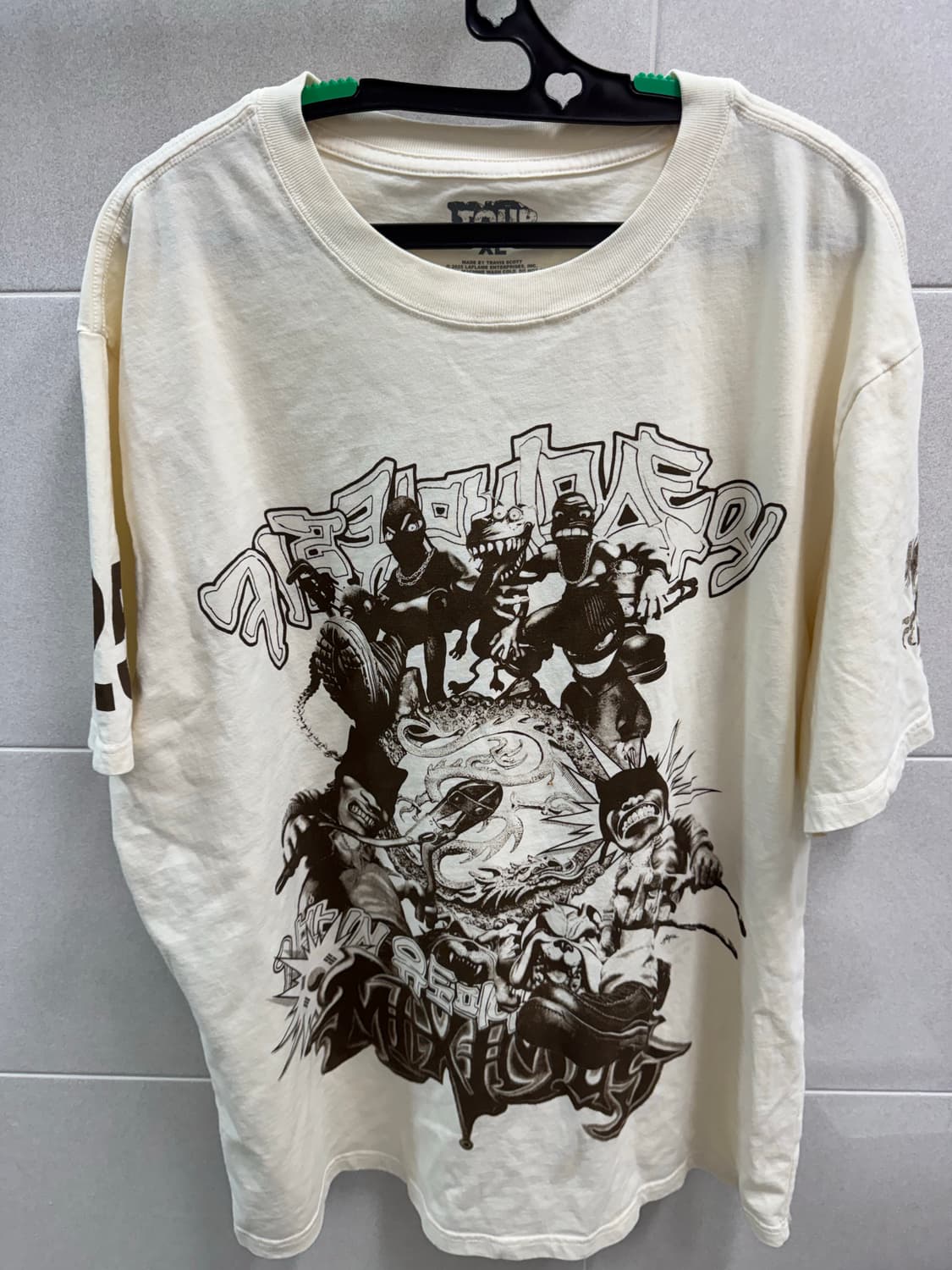 스캇 내한 머천 반팔 xl 새상품 팝니다 상품이미지1