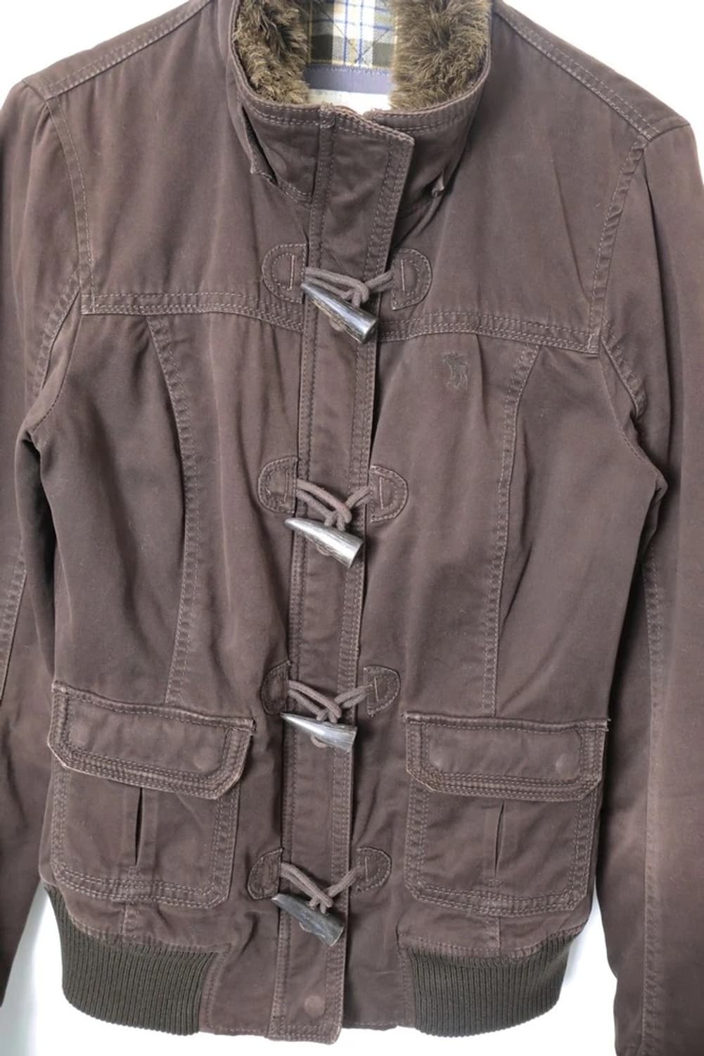 Abercrombie Toggle Fur Collar Jacket 상품이미지6