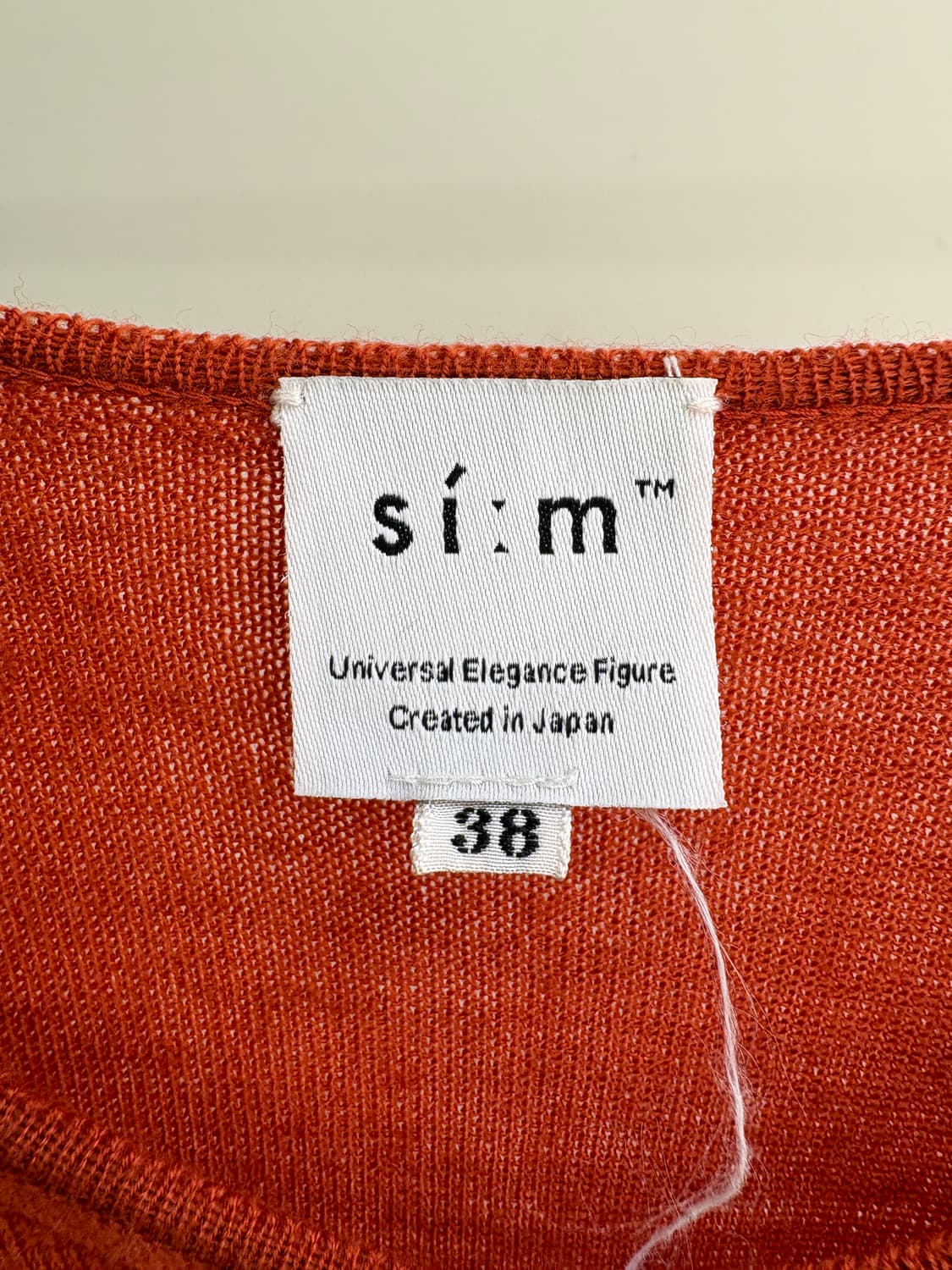 SI:M (Made in Japan) 브이넥니트 상품이미지6