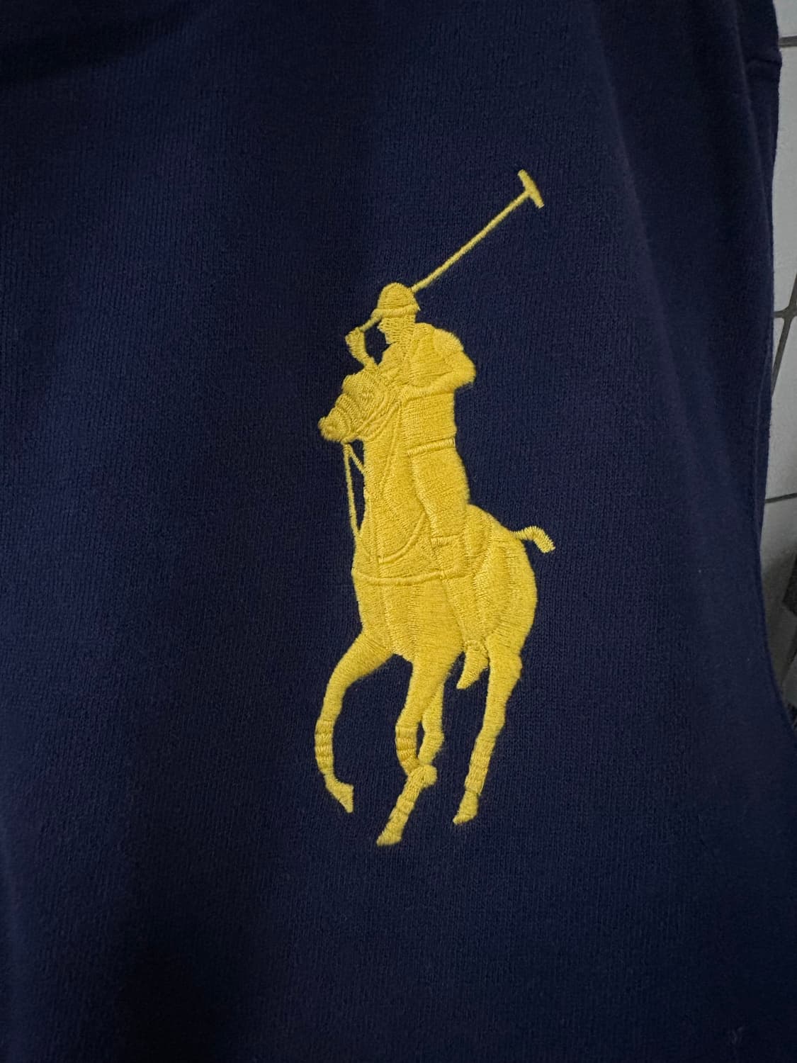 대대대장)폴로 황금🏅빅포니 넘버 3 후드집업 M 상품이미지7