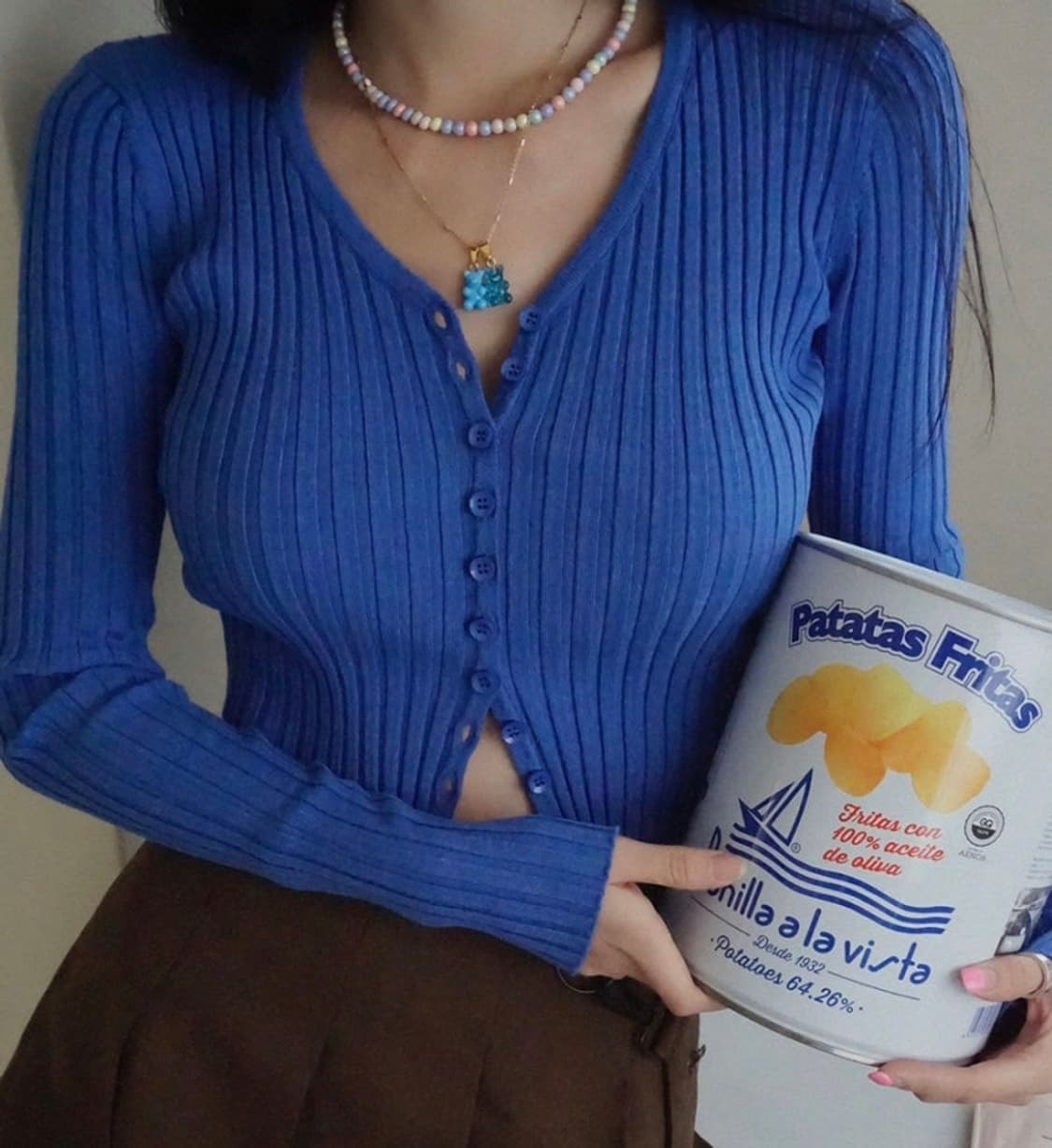 페일제이드 맥가디건_아쿠아블루 상품이미지2