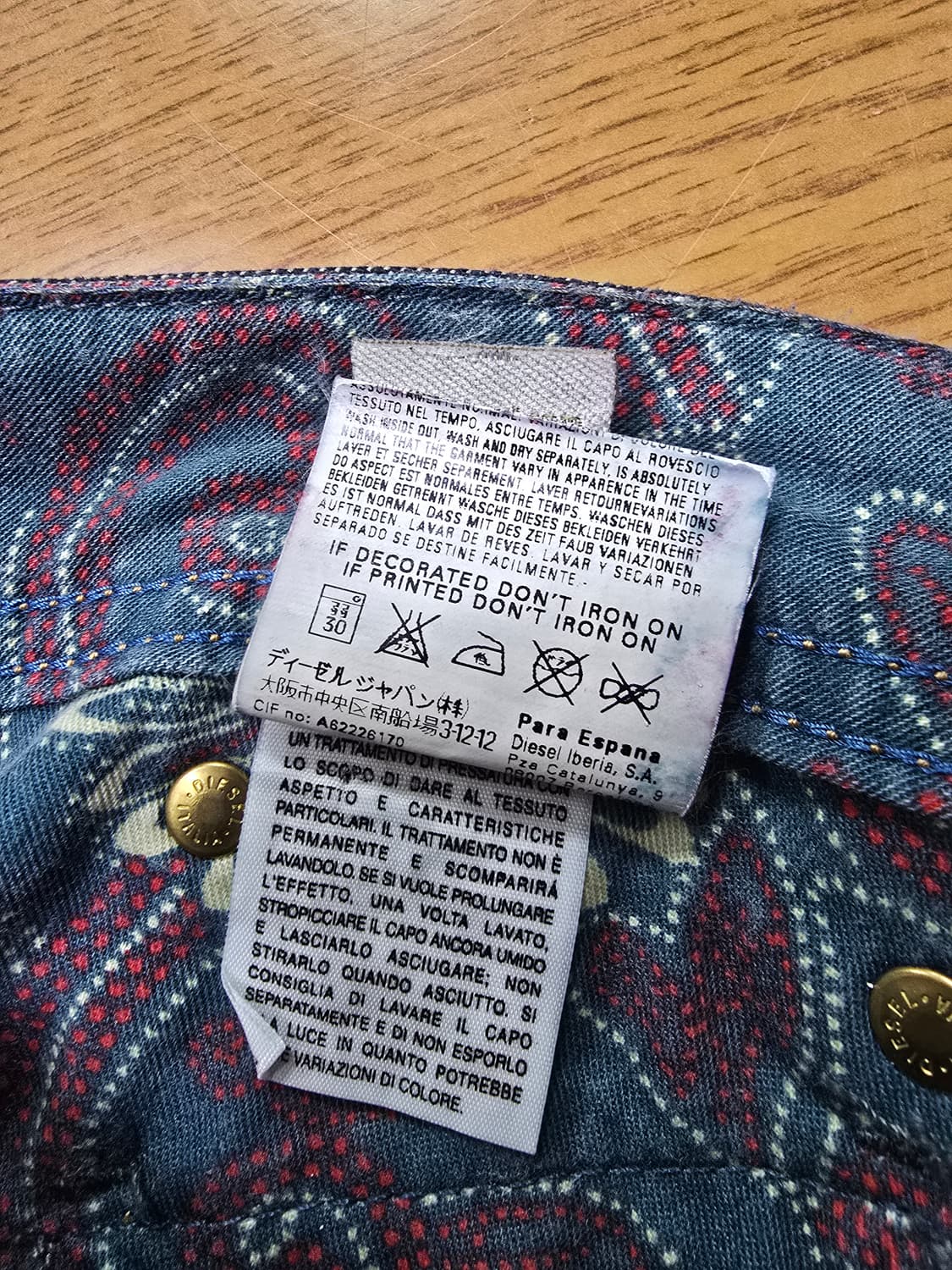 (30) [Diesel] SHAZOR  데님 청바지 팬츠 상품이미지8