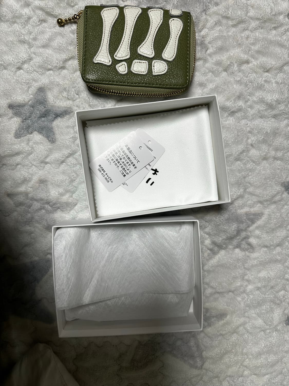 캐피탈 / 떰즈 업 본 핸드 집 미니 월렛 / 올리브 상품이미지2