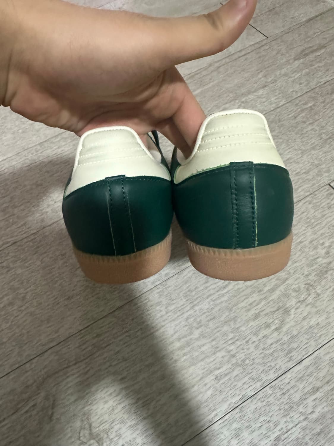 [새상품] 아디다스 삼바 그린 265 상품이미지3