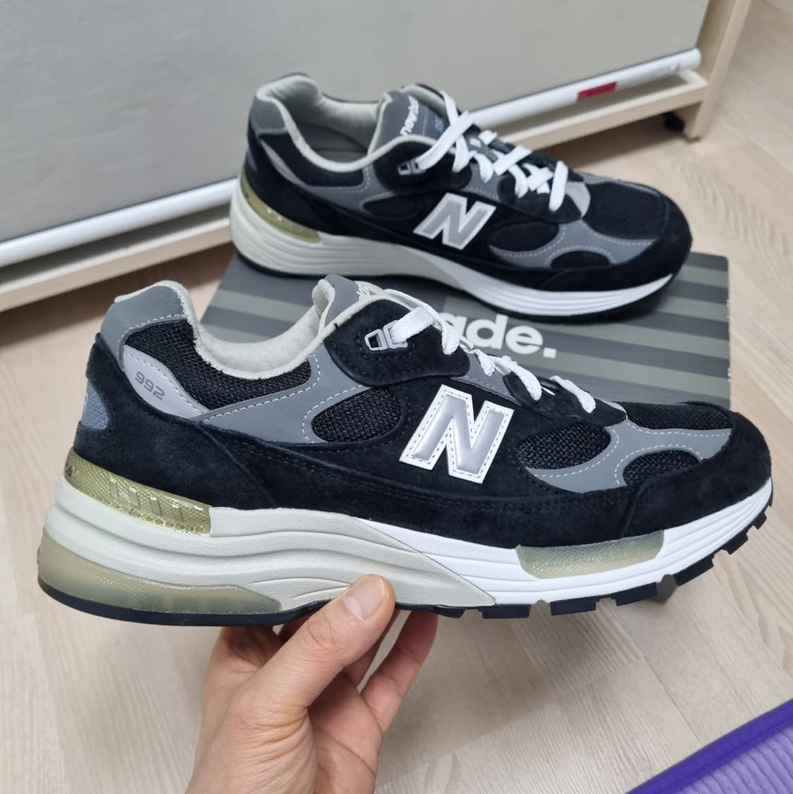 뉴발란스 992 블랙그레이 [270] 상품이미지2