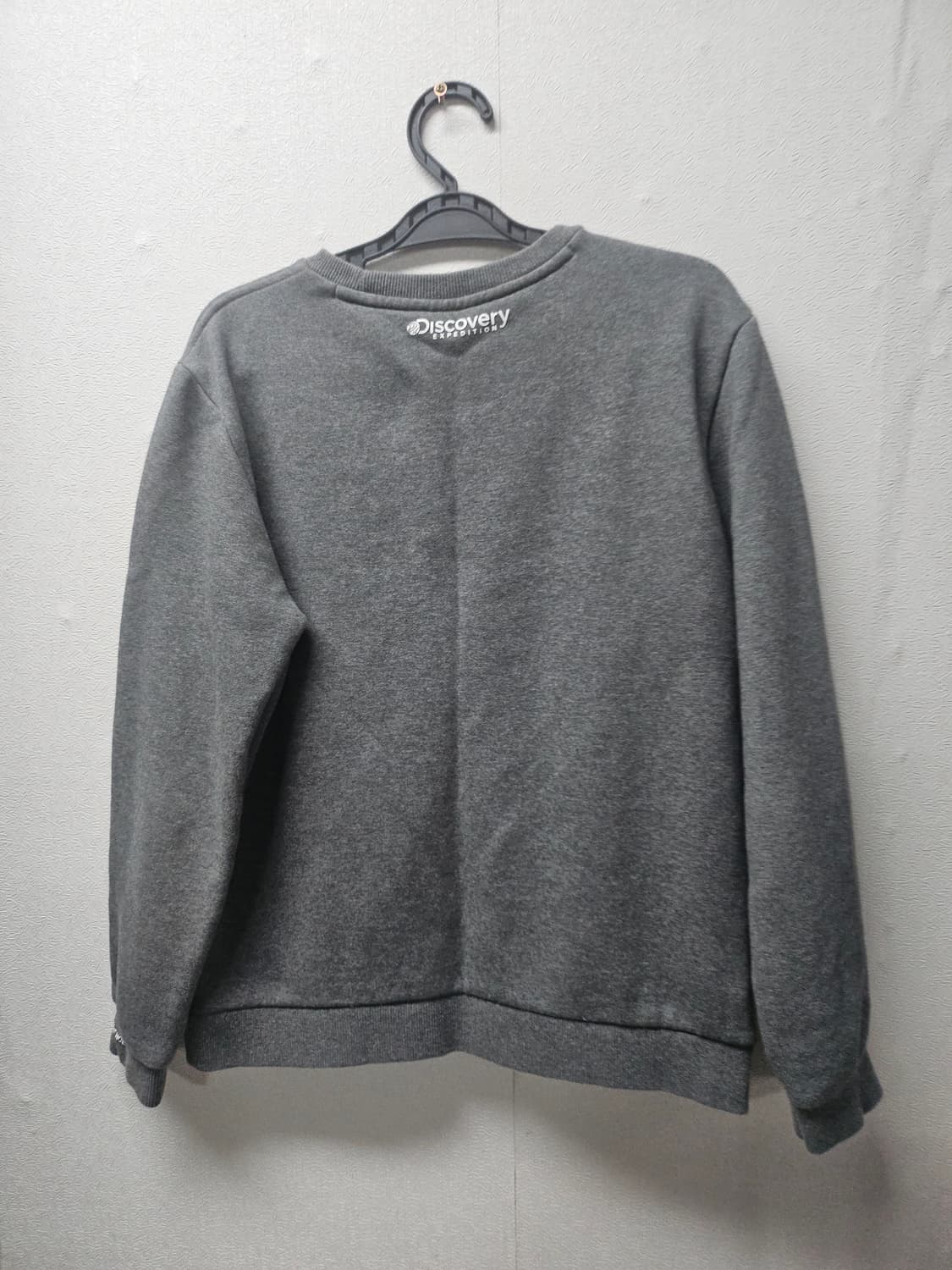 디스커버리 익스페디션  기모 맨투맨 그레이 95 상품이미지2