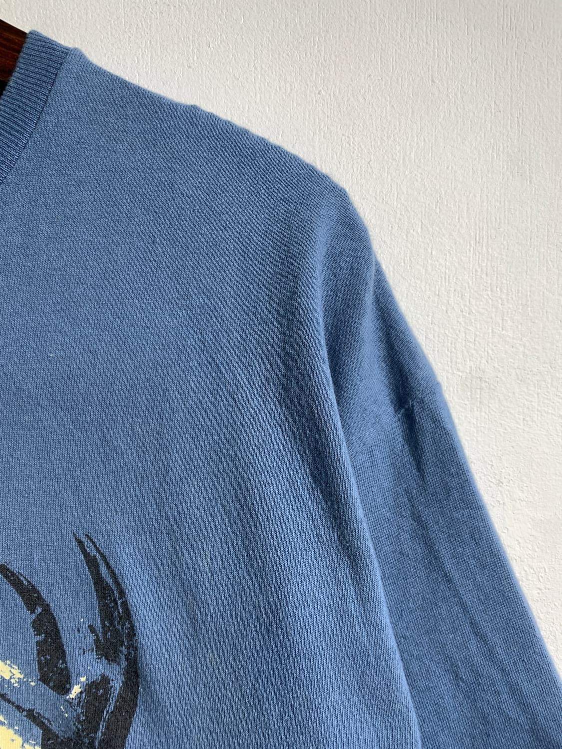 만원샵) delta 델타 빈티지 티셔츠 블루 L C244 상품이미지3