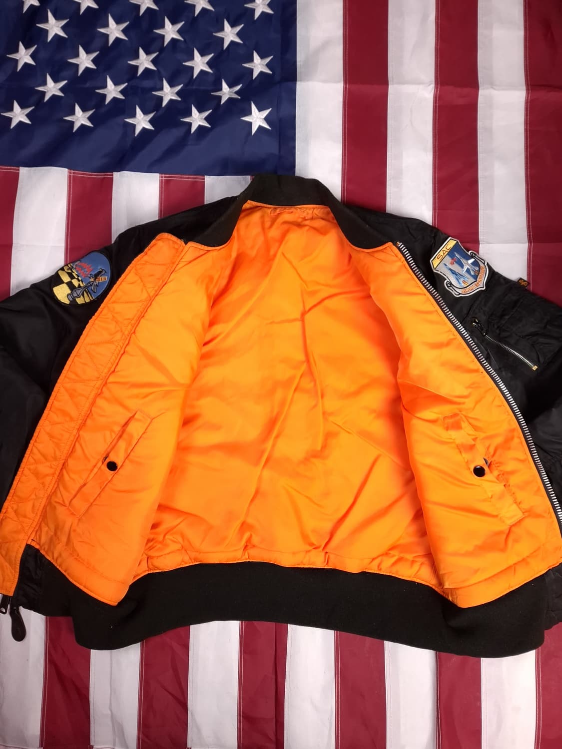 오리지날  알파사 미공군 민수용 MA-1 항공자켓 상품이미지9