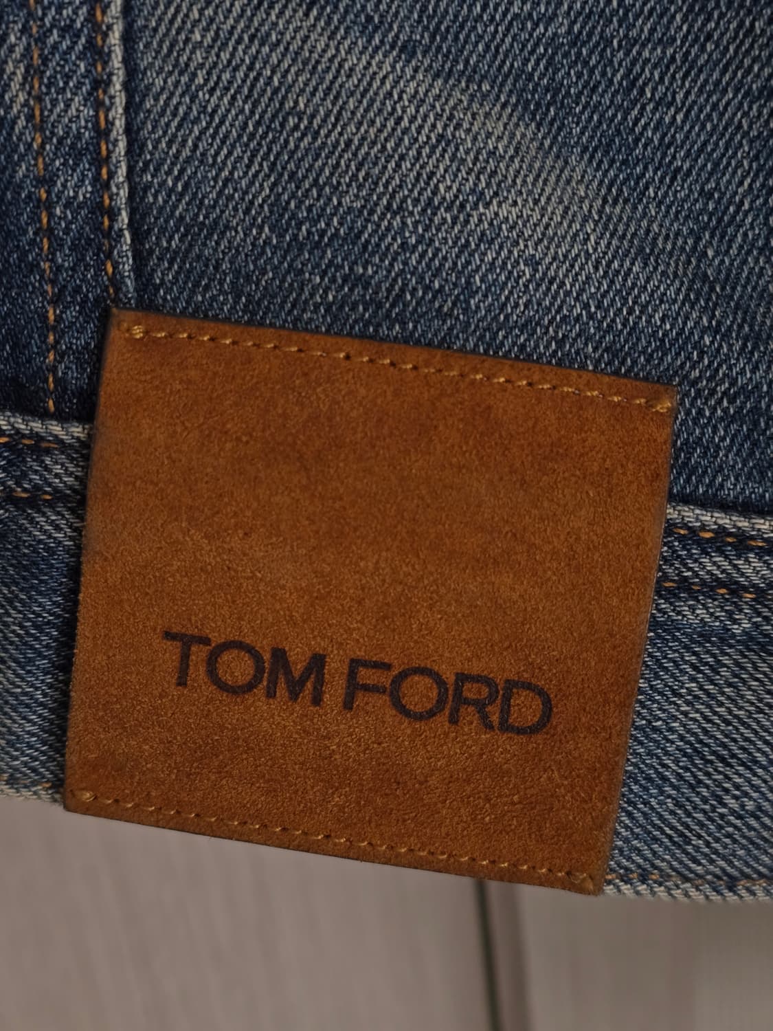 톰포드 22ss 데님 트러커 XL 상품이미지3