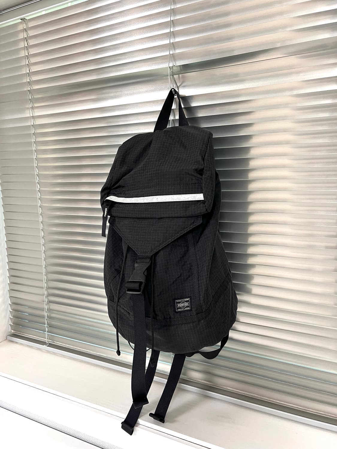 PORTER-RIPSTOP BACKPACK/RUCKSACK(Black) 상품이미지1
