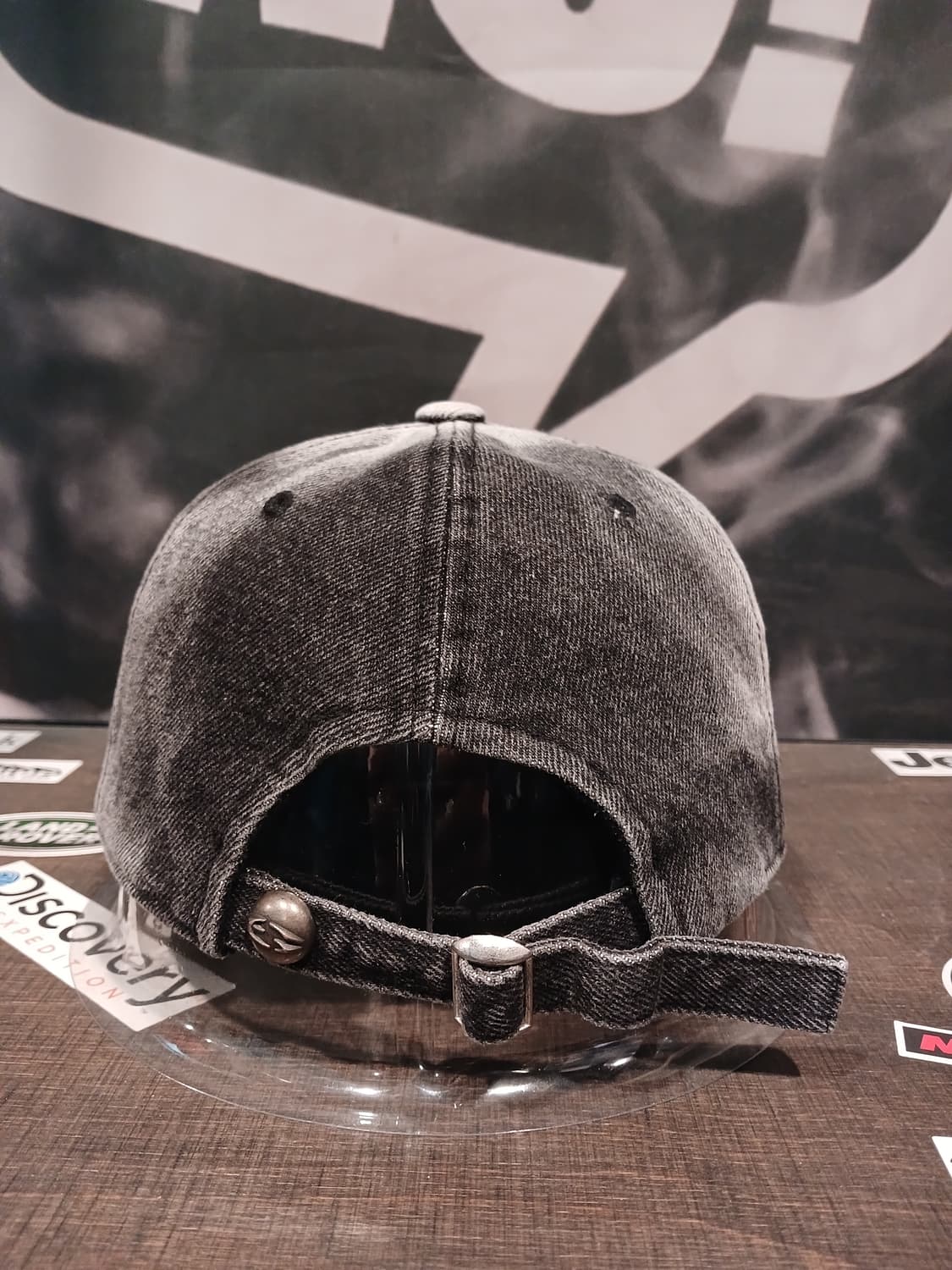 GRAILZ DENIM OVAL LOGO CAP 상품이미지4