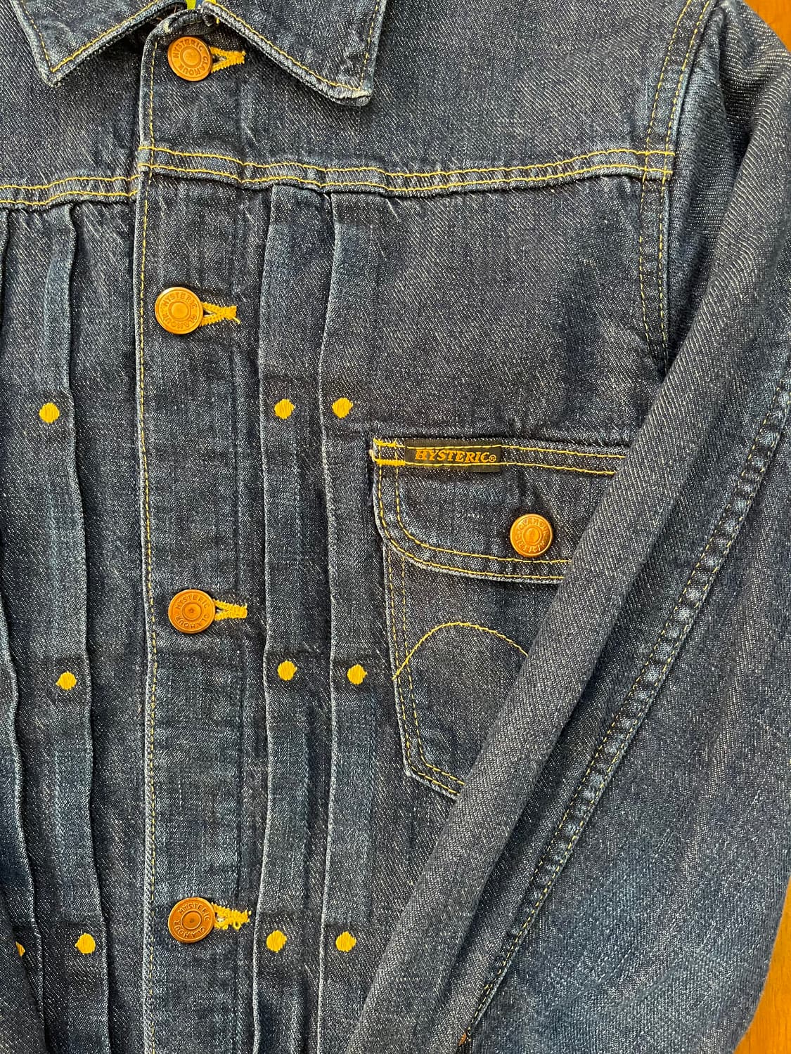 히스테릭 글래머 데님 재킷 상품이미지4